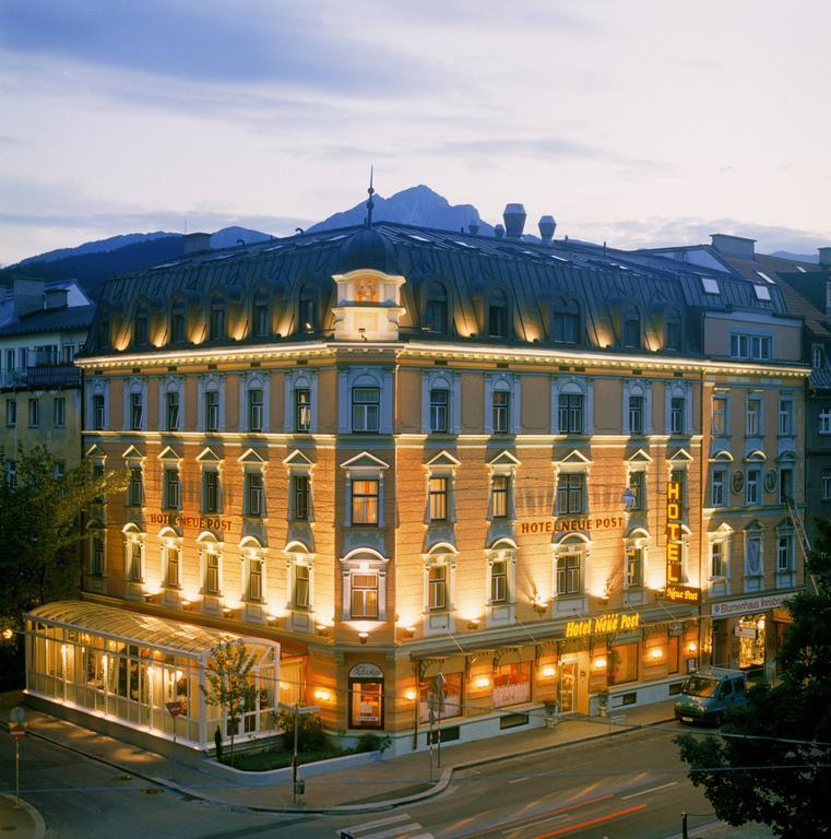 Hotel Neue Post I Self Check-In อินส์บรุค ภายนอก รูปภาพ